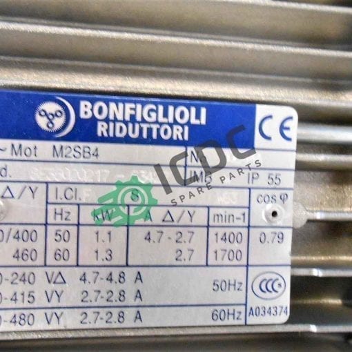 BONFIGLIOLI W63UFS2B8PVM2SB4 ICDC 004849 1