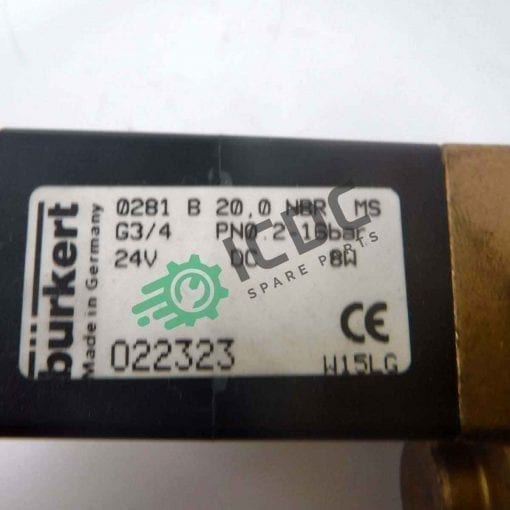 BURKERT CONTROMATIC 281B200BMS ICDC 009996 6