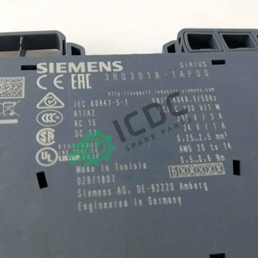 SIEMENS 3RQ3018 1AF00 ICDC 002881 2