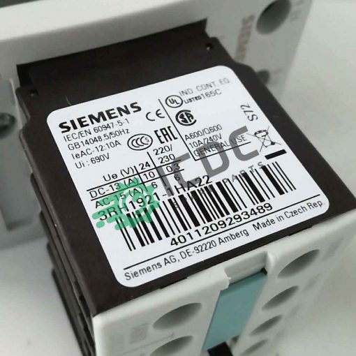 SIEMENS 3RT10 34 1BB44 ICDC 001020 2