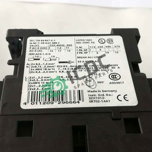 SIEMENS 3RT1025 1AF00 ICDC 004451 2