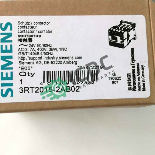 SIEMENS 3RT2015 2AB02 ICDC 003095 2