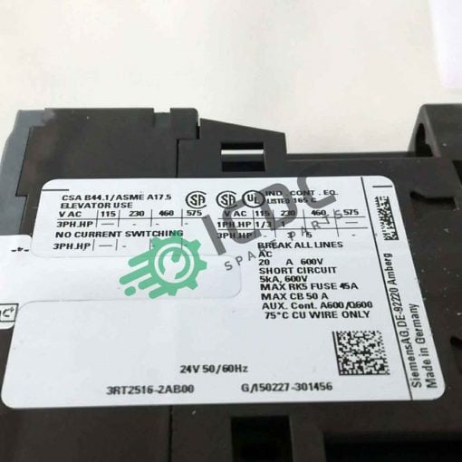 SIEMENS 3RT2516 2AB00 ICDC 002194 2