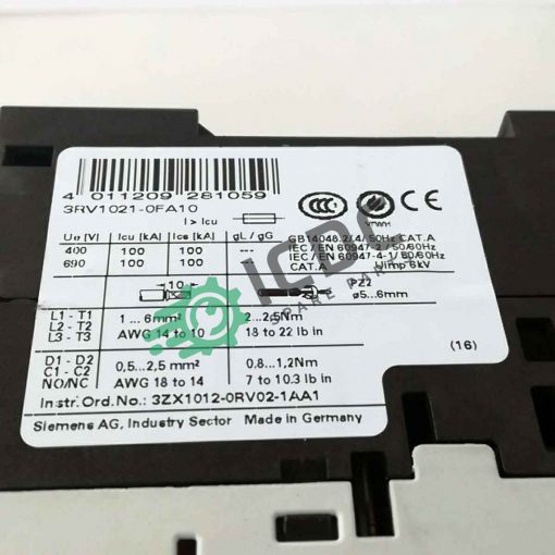 SIEMENS 3RV1021 0FA10 ICDC 001876 2