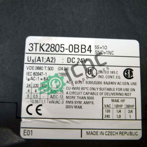 SIEMENS 3TK2805 0BB4 ICDC 009450 5