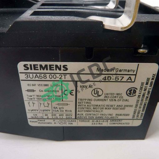 SIEMENS 3UA5800 2T ICDC 009715 5