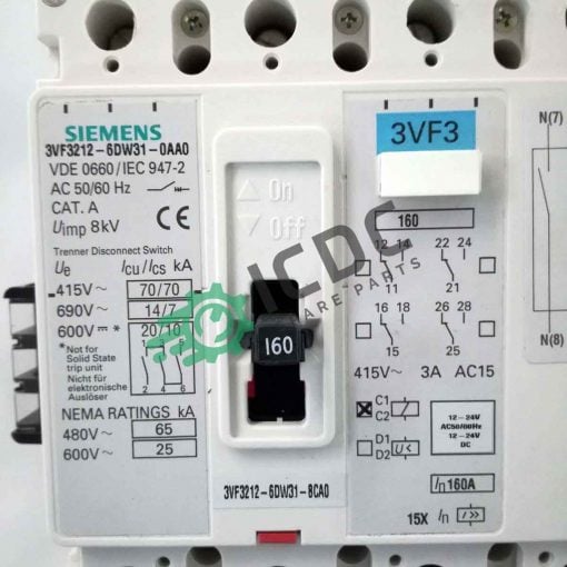 SIEMENS 3VF3212 6DW31 8CA0 ICDC 000560 2