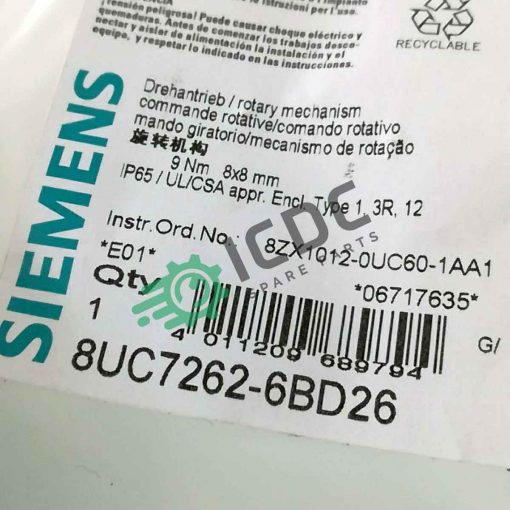 SIEMENS 3VL9400 3HF04 ICDC 001122 3