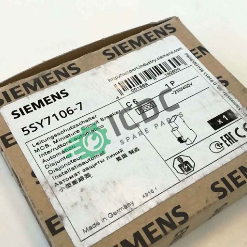 SIEMENS 5SY7106 7 ICDC 003798 2