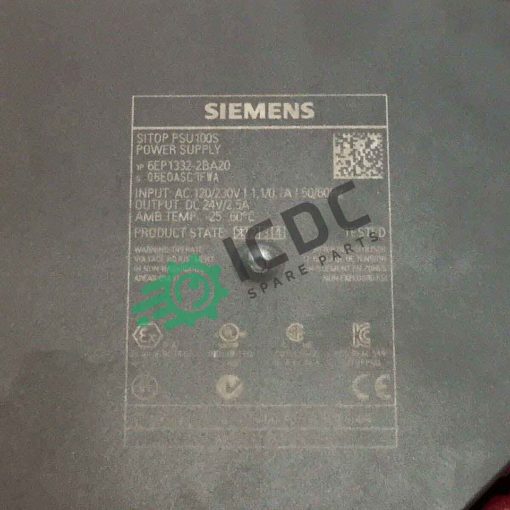 SIEMENS 6EP1 332 2BA20 ICDC 000834 3