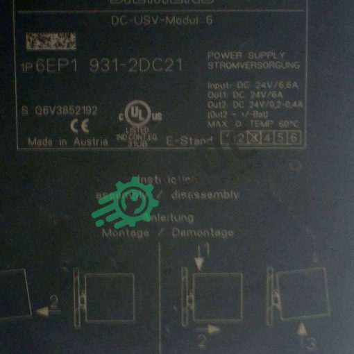 SIEMENS 6EP1 931 2DC21 ICDC 000644 7