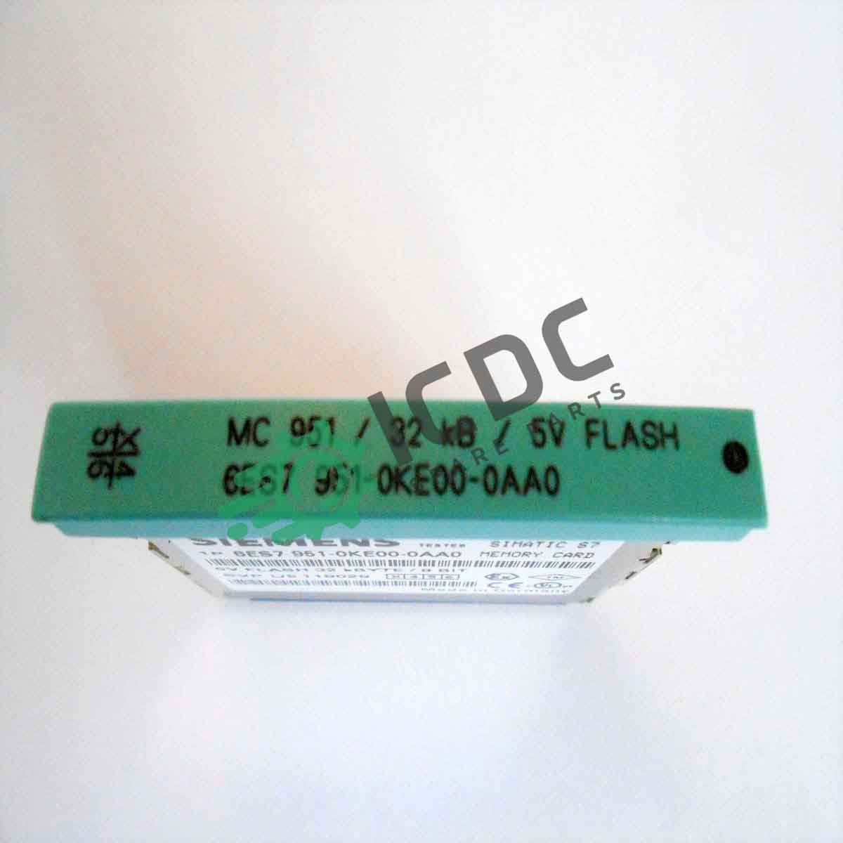 Siemens Simatic MC 951 Flash Card 5 V 128 Ko 8bit 6es7 951-0kg00-0aa0