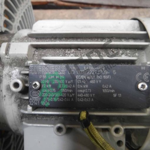 SIEMENS - 1LG4183-4AA61, Overhauled - Electric Motor - ICDC-010530 - Image 3