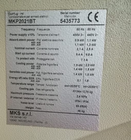 Conditioner by MKS code MKT2021BT - ICDC-000088