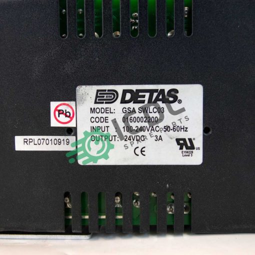 DETAS 0AL04 Power Supply ICDC 000608 2