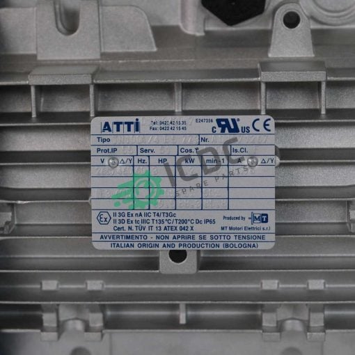 ATTI TN100A4B5ZZ3 Motor ICDC 000340 2