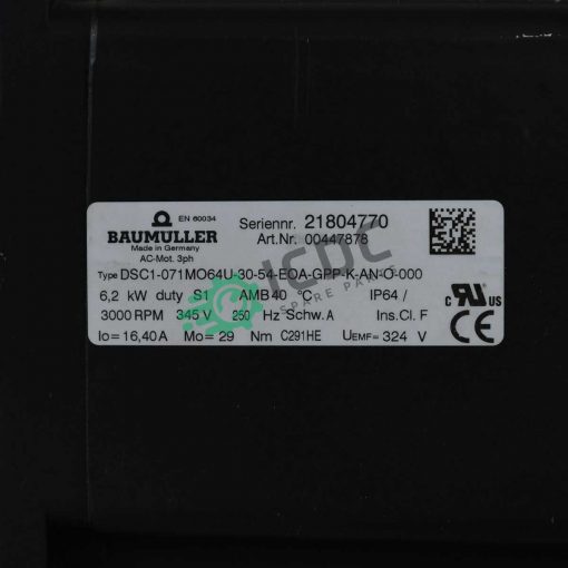 BAUMULLER DSC071M64U30 5 SRM50 Motor ICDC 000082 2