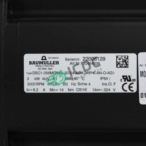 BAUMULLER DSC1 056MO64U 30 54 AOA SPP K Motor ICDC 000192 3