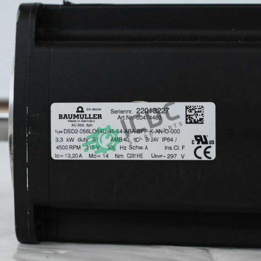 BAUMULLER DSD2 056LO64U45 Motor ICDC 000112 3