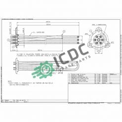 IRCA A09BB15 Heating Element ICDC 020104 2