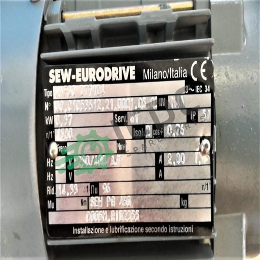 SEW EURODRIVE WAF30 DT71D4 14 Gear Reducer ICDC 004744 2