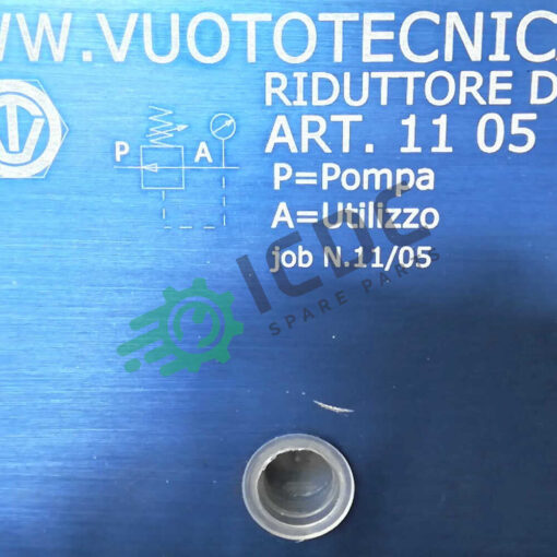 VUOTOTECNICA 110510 Riduttore di Pressione ICDC 004872 1