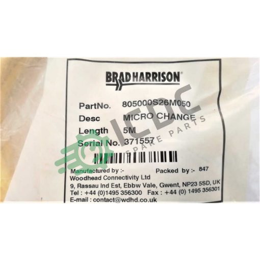 BRADHARRISON - 805000I03M050 - Connector