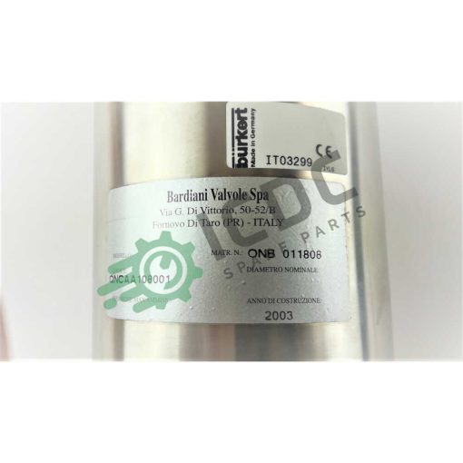 BARDIANI QNCAA108001 - BURKERT CONTROMATIC IT03299 - Valve Actuator