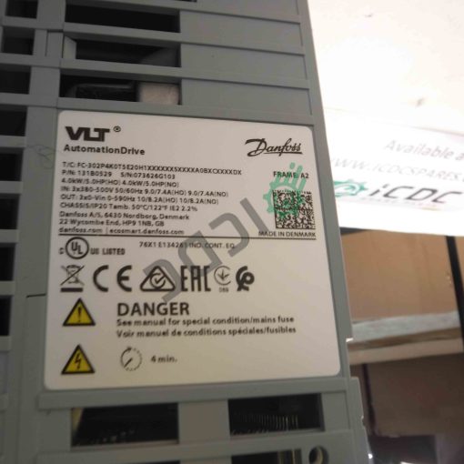 DANFOSS - 131B0529 - Inverter/Frequency Converter - Image 3