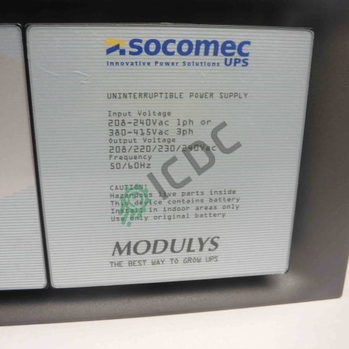 SOCOMEC - FS1069TC160 6000VA - UPS Module + Battery Rack - Image 2