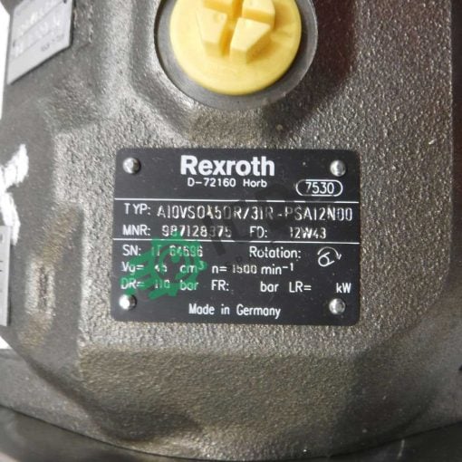 BOSCH REXROTH Pompa - Mnr 987128375 - Modello A10VS045DR - PK-30-M1-B921 - immagine 4