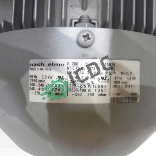 NASH-ELMO - G 200 2BH1600-7AH26 - Blower - Image 2