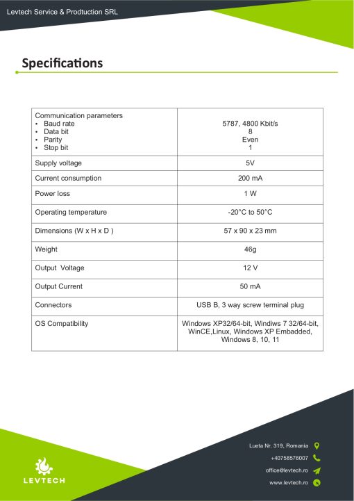 LEVTECH - LSP-FCG4 - Interfaces - ICDC-036037 - New - immagine 6