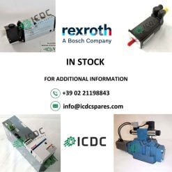 Stock of BOSCH REXROTH Solenoid Valves, Linear Guides and Motor Pumps, available at ICDCSPARES.COM and shipped with DHL Express!