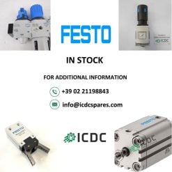 Stock of FESTO Pumps, Solenoid Valves and Cylinders, available at ICDCSPARES.COM and shipped with DHL Express!