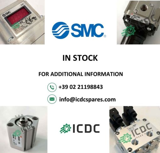 Stock of SMC Solenoid Valves, Sensors and Switches, available at ICDCSPARES.COM and shipped with DHL Express!