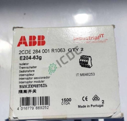 ABB Electrical Switch | 2CDE284001R1063 Available in Stock in ICDCSPARES.COM