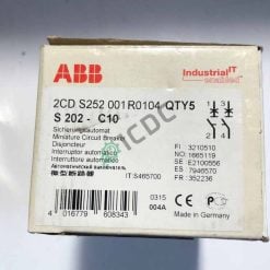 ABB Electromechanical Circuit Breaker | S202-C10 Available in Stock in ICDCSPARES.COM