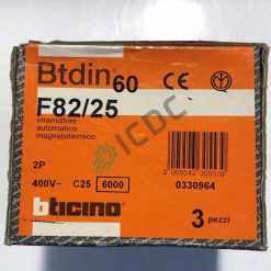 BTICINO Electromechanical Circuit Breaker | F82/25 Available in Stock in ICDCSPARES.COM