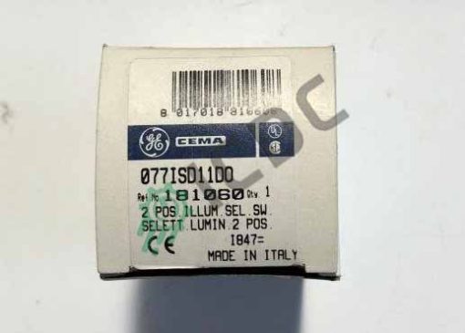 CEMA GENERAL ELECTRIC Electrical Switch | 077ISD11D0 Available in Stock in ICDCSPARES.COM