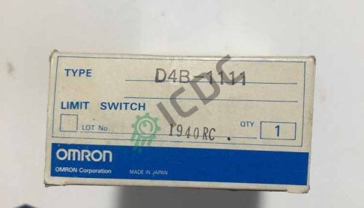 OMRON Electromechanical Limit Switch | D4B-1111 Available in Stock in ICDCSPARES.COM