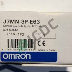 OMRON Electromechanical Circuit Breaker | J7MN-3P-E63 Available in Stock in ICDCSPARES.COM