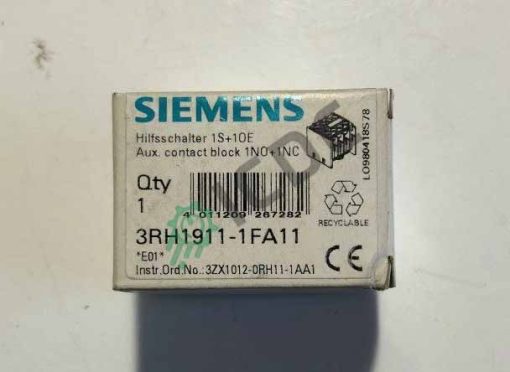 SIEMENS Electrical Connectors Contactor | 3RH1911-1FA11 Available in Stock in ICDCSPARES.COM