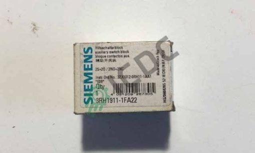 SIEMENS Electrical Switch | 3RH1911-1FA22 Available in Stock in ICDCSPARES.COM