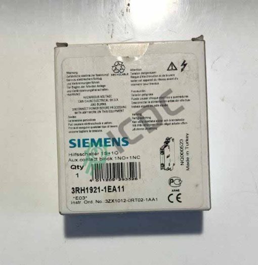 SIEMENS Electrical Switch | 3RH1921-1EA11 Available in Stock in ICDCSPARES.COM