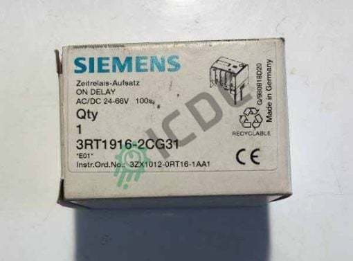 SIEMENS Electromechanical Relay | 3RT1916-2CG31 Available in Stock in ICDCSPARES.COM