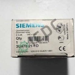 SIEMENS Electromechanical Relay | 3UA7021-1D Available in Stock in ICDCSPARES.COM