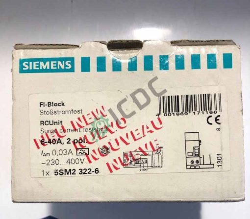 SIEMENS Electrical Switch | 5SM2322-6 Available in Stock in ICDCSPARES.COM