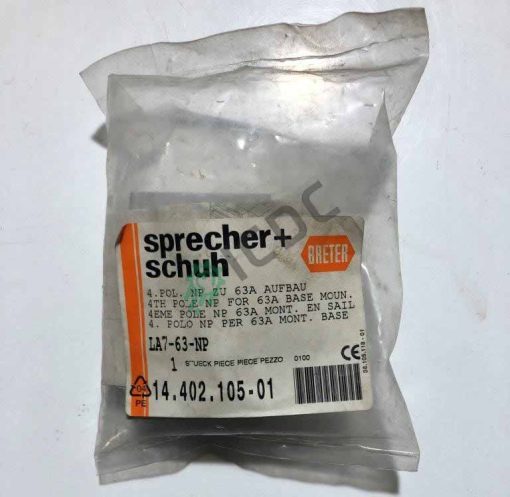 SPRECHER+SHUN Electrical Switch | LA7-63-np Available in Stock in ICDCSPARES.COM