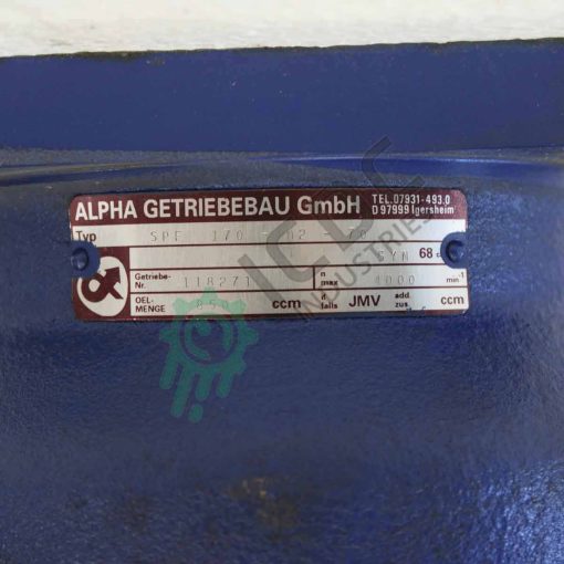 ALPHA GETRIEBEBAU - SPF 170-M2-70 - Mechanical - Gear Reducer | ICDC-050060 - Image 2